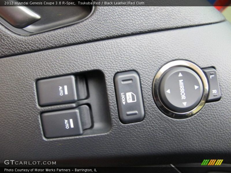 Tsukuba Red / Black Leather/Red Cloth 2012 Hyundai Genesis Coupe 3.8 R-Spec