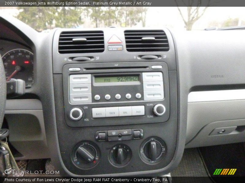 Platinum Grey Metallic / Art Gray 2007 Volkswagen Jetta Wolfsburg Edition Sedan