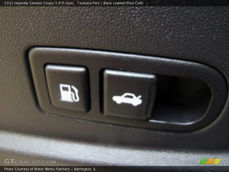 Tsukuba Red / Black Leather/Red Cloth 2012 Hyundai Genesis Coupe 3.8 R-Spec
