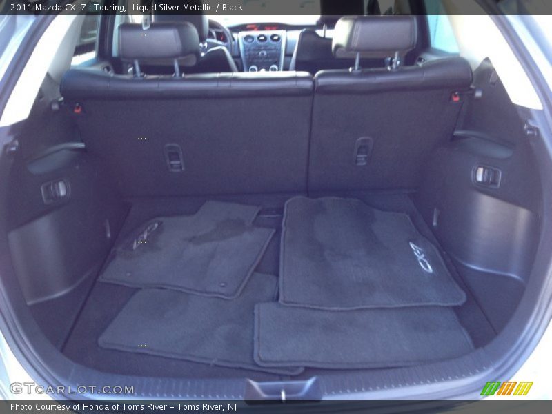 Liquid Silver Metallic / Black 2011 Mazda CX-7 i Touring
