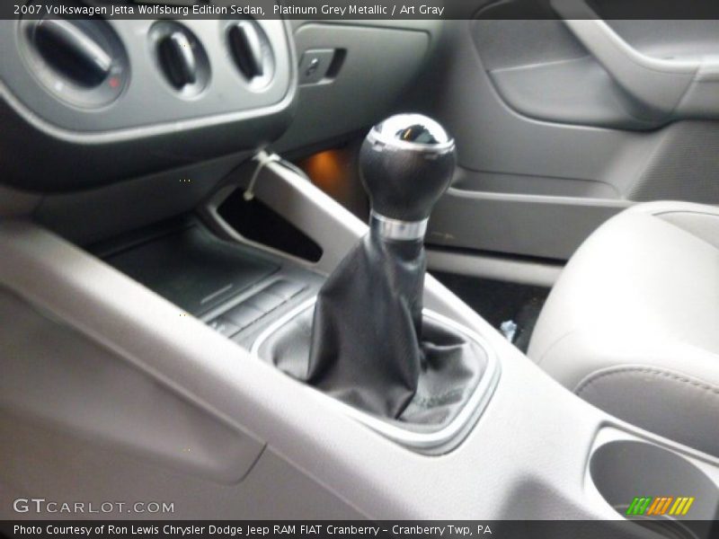 Platinum Grey Metallic / Art Gray 2007 Volkswagen Jetta Wolfsburg Edition Sedan