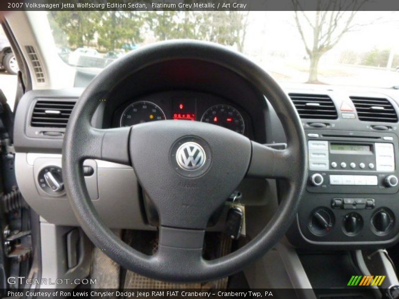 Platinum Grey Metallic / Art Gray 2007 Volkswagen Jetta Wolfsburg Edition Sedan