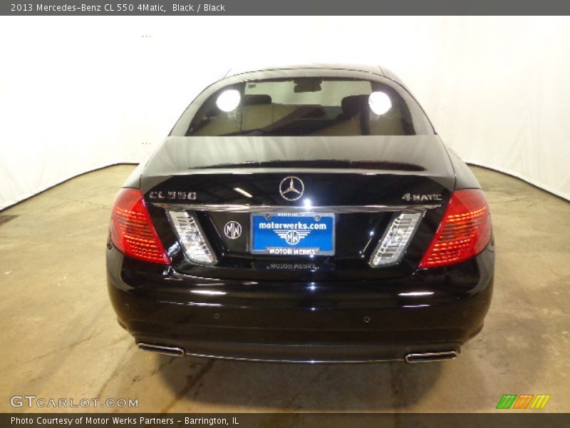 Black / Black 2013 Mercedes-Benz CL 550 4Matic