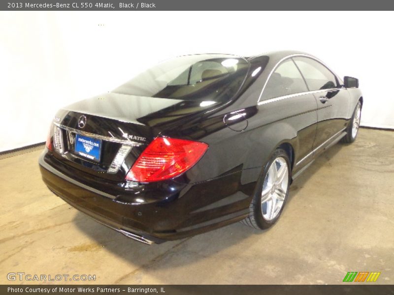 Black / Black 2013 Mercedes-Benz CL 550 4Matic