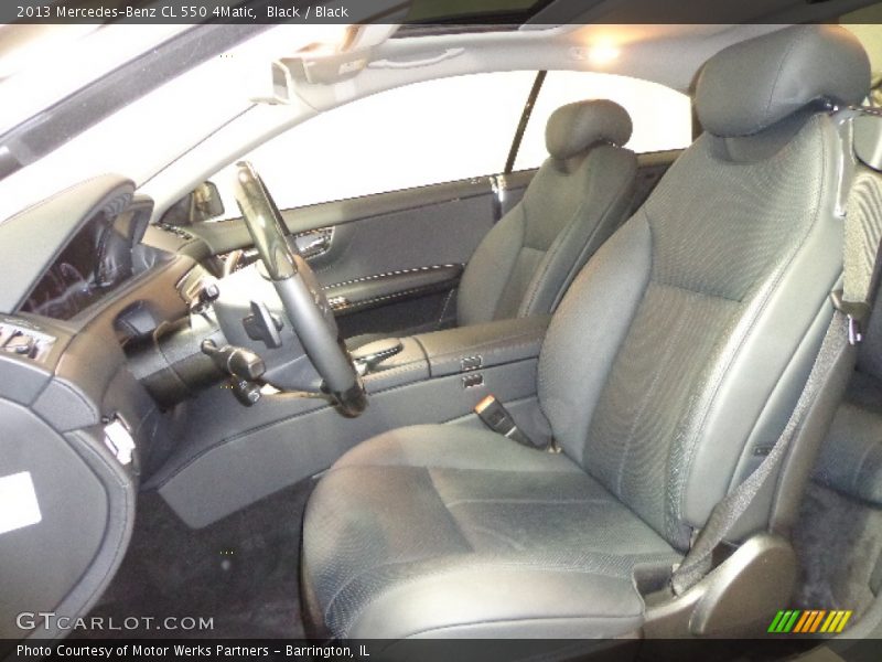 Front Seat of 2013 CL 550 4Matic