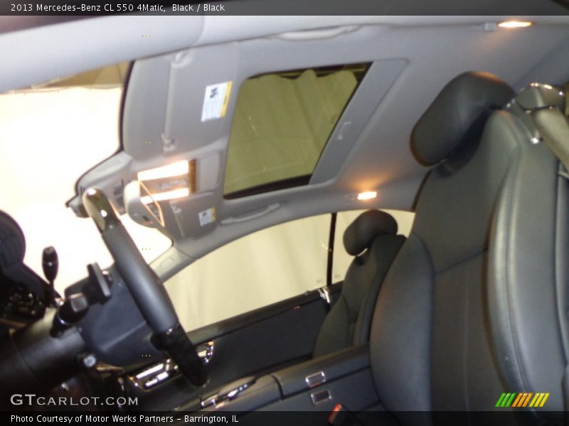 Black / Black 2013 Mercedes-Benz CL 550 4Matic