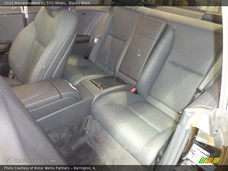 Rear Seat of 2013 CL 550 4Matic
