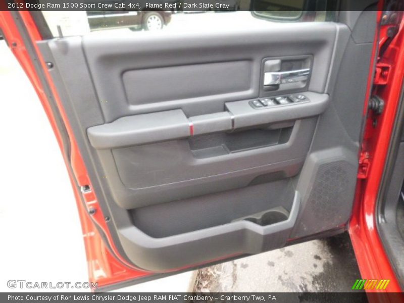 Flame Red / Dark Slate Gray 2012 Dodge Ram 1500 Sport Crew Cab 4x4