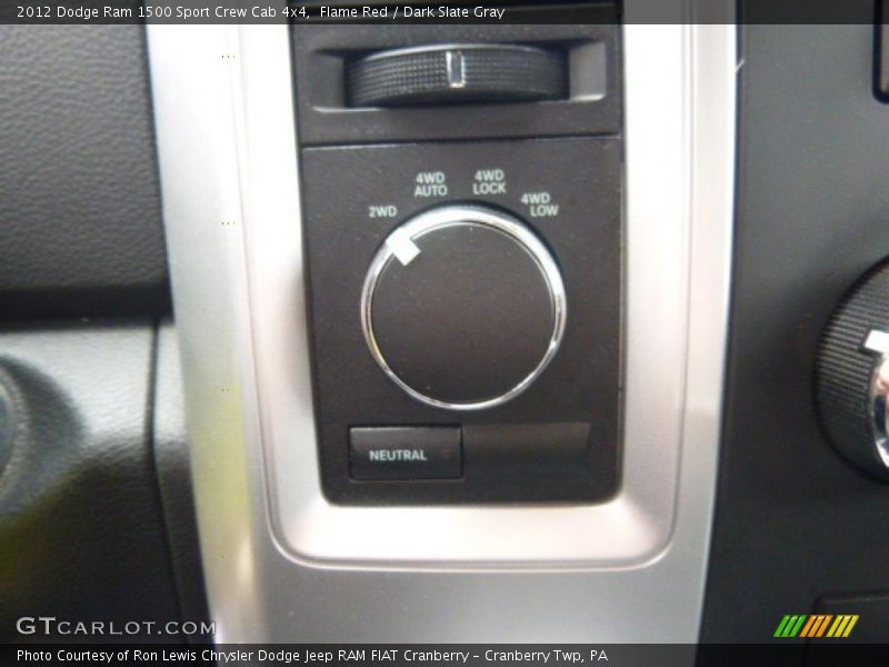 Flame Red / Dark Slate Gray 2012 Dodge Ram 1500 Sport Crew Cab 4x4
