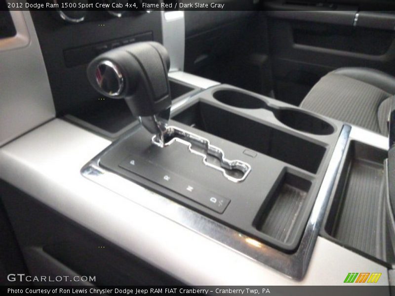 Flame Red / Dark Slate Gray 2012 Dodge Ram 1500 Sport Crew Cab 4x4