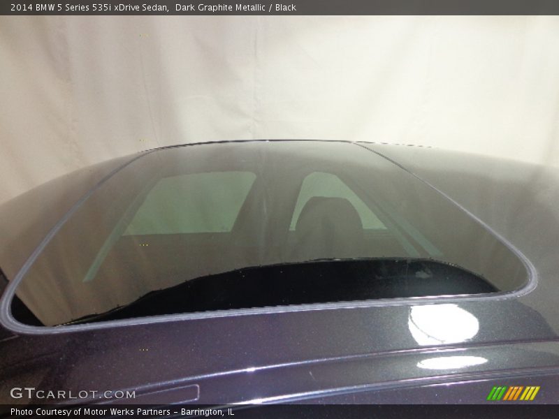 Dark Graphite Metallic / Black 2014 BMW 5 Series 535i xDrive Sedan