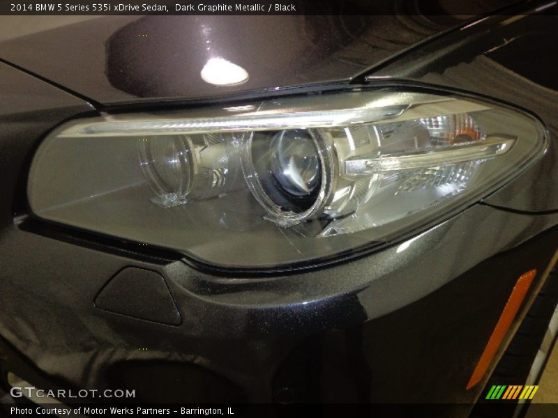 Dark Graphite Metallic / Black 2014 BMW 5 Series 535i xDrive Sedan