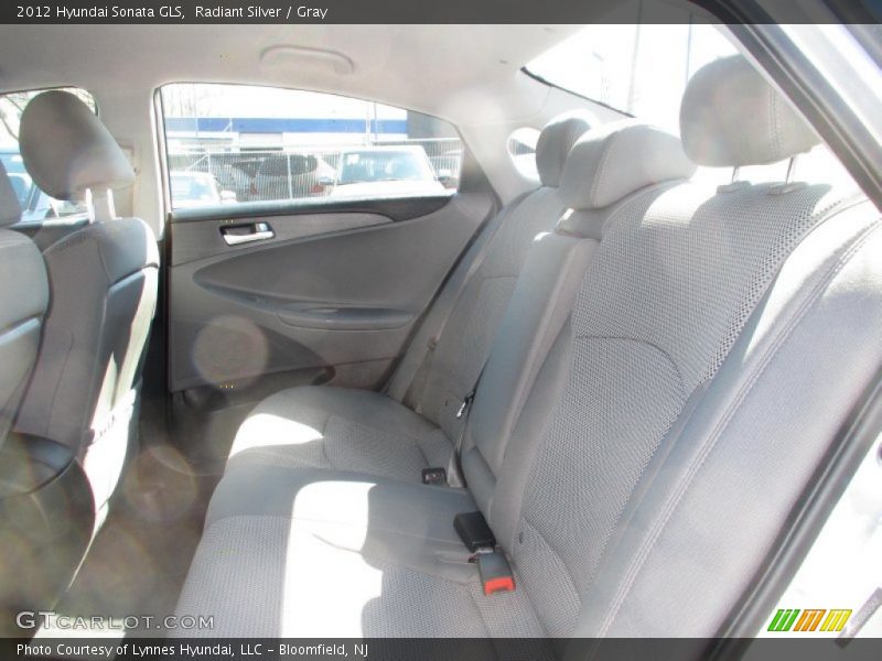 Radiant Silver / Gray 2012 Hyundai Sonata GLS