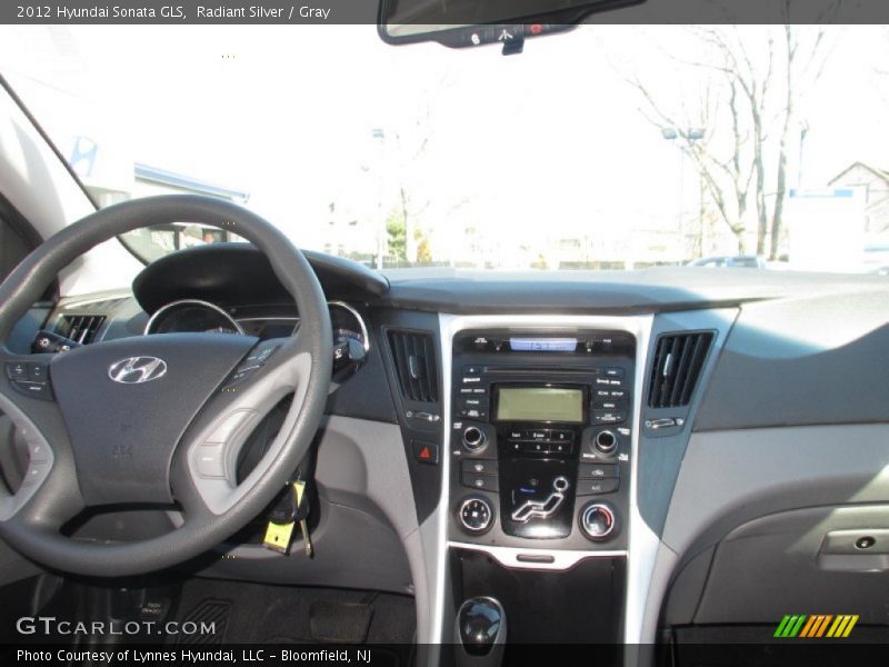 Radiant Silver / Gray 2012 Hyundai Sonata GLS