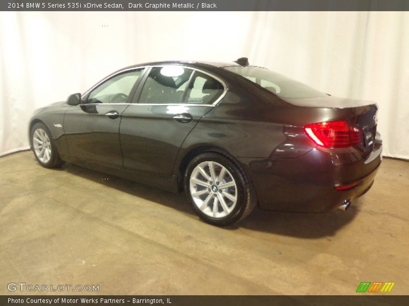 Dark Graphite Metallic / Black 2014 BMW 5 Series 535i xDrive Sedan