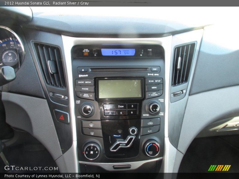 Radiant Silver / Gray 2012 Hyundai Sonata GLS