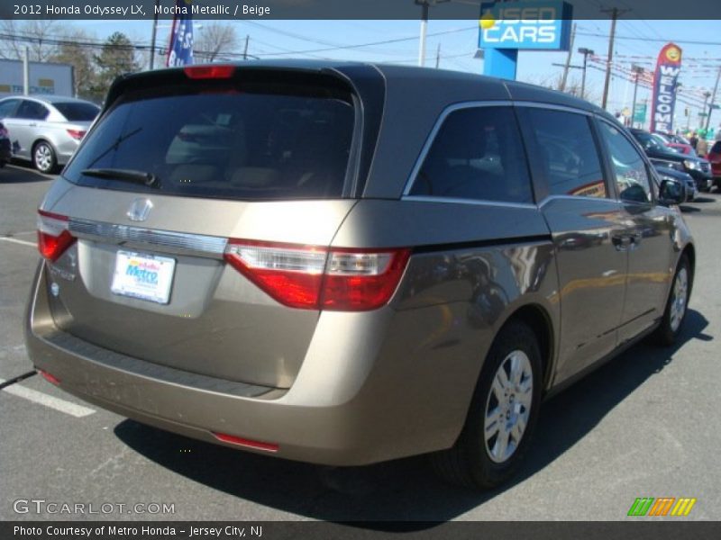 Mocha Metallic / Beige 2012 Honda Odyssey LX