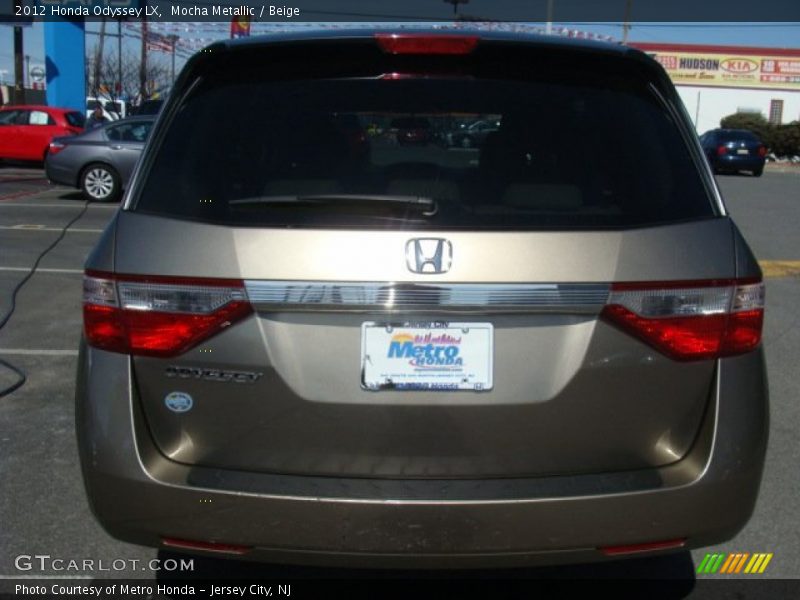 Mocha Metallic / Beige 2012 Honda Odyssey LX