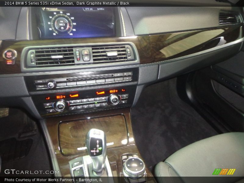 Dark Graphite Metallic / Black 2014 BMW 5 Series 535i xDrive Sedan