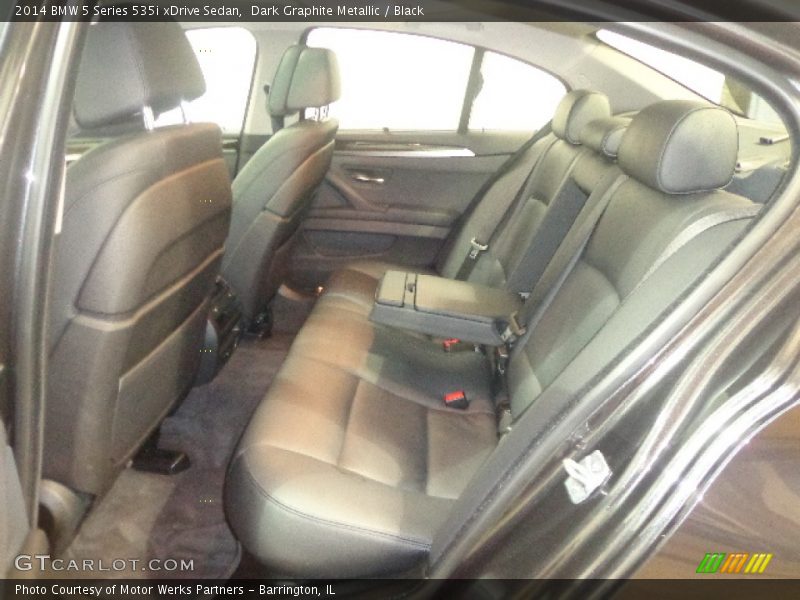 Dark Graphite Metallic / Black 2014 BMW 5 Series 535i xDrive Sedan