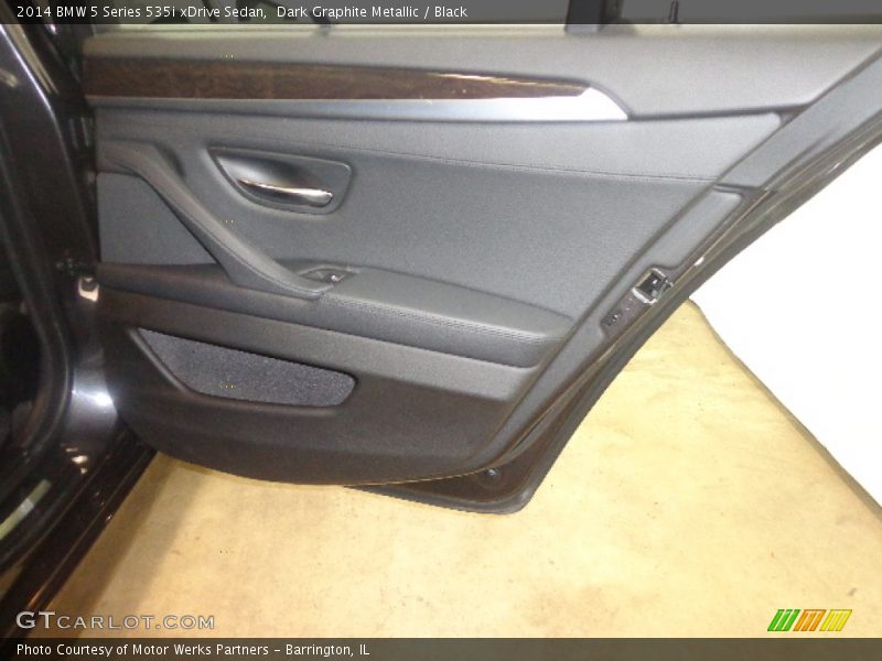 Dark Graphite Metallic / Black 2014 BMW 5 Series 535i xDrive Sedan