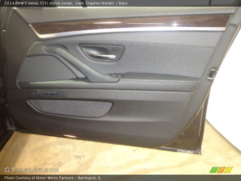 Dark Graphite Metallic / Black 2014 BMW 5 Series 535i xDrive Sedan