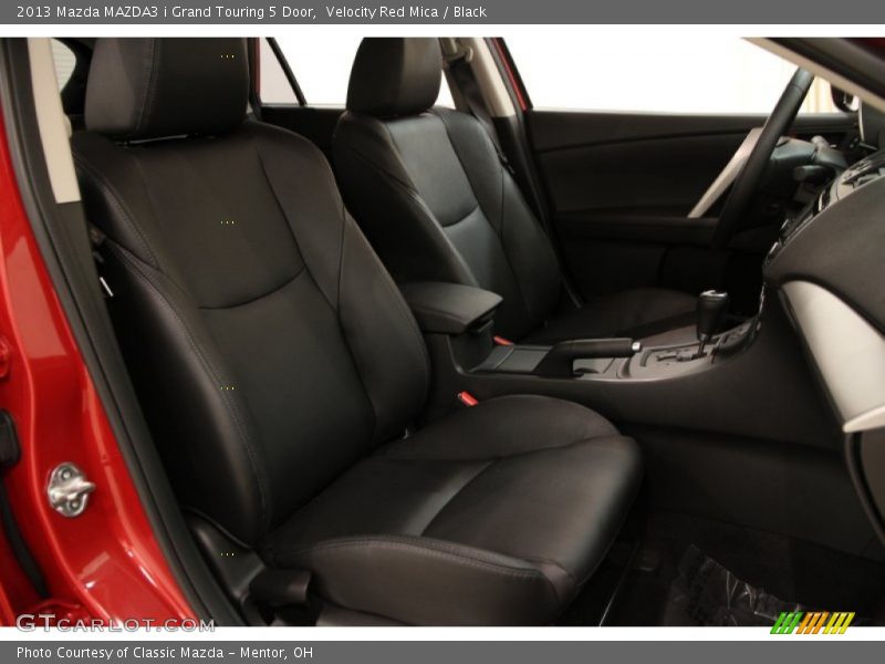 Velocity Red Mica / Black 2013 Mazda MAZDA3 i Grand Touring 5 Door