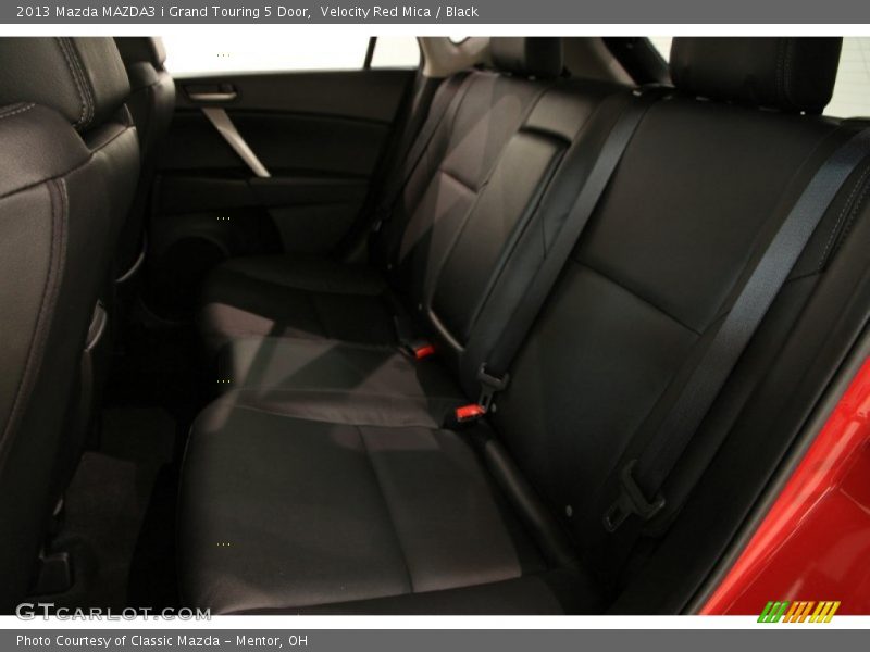 Velocity Red Mica / Black 2013 Mazda MAZDA3 i Grand Touring 5 Door