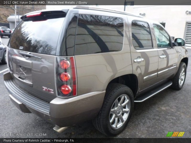 Mocha Steel Metallic / Ebony 2012 GMC Yukon Denali AWD