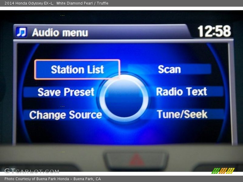 White Diamond Pearl / Truffle 2014 Honda Odyssey EX-L