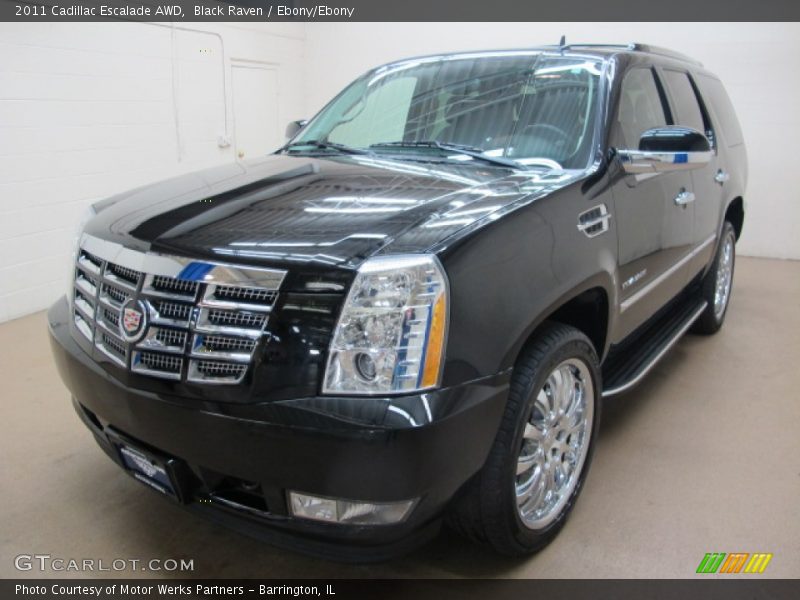 Black Raven / Ebony/Ebony 2011 Cadillac Escalade AWD