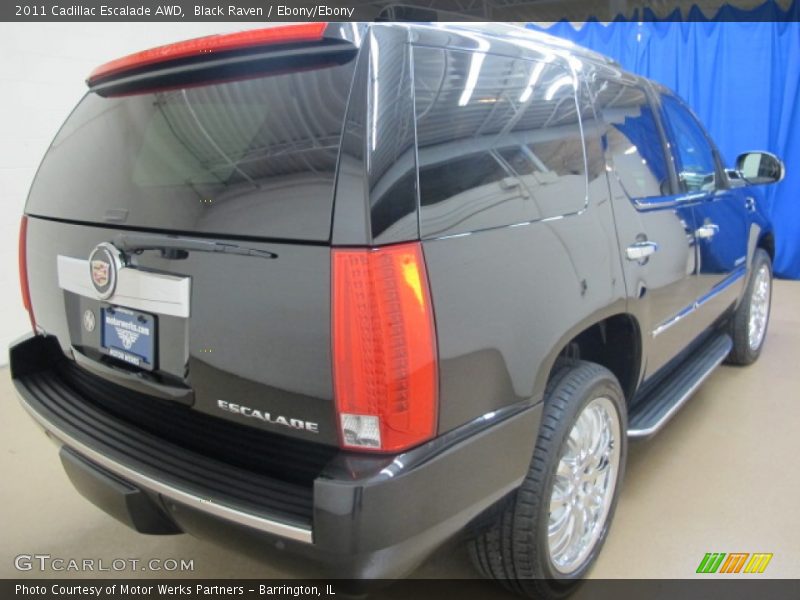 Black Raven / Ebony/Ebony 2011 Cadillac Escalade AWD
