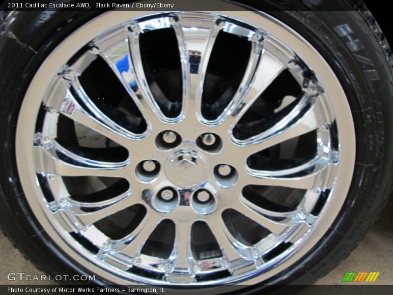 Black Raven / Ebony/Ebony 2011 Cadillac Escalade AWD
