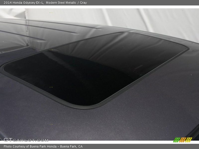 Modern Steel Metallic / Gray 2014 Honda Odyssey EX-L