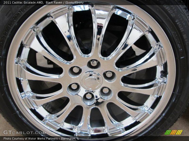 Black Raven / Ebony/Ebony 2011 Cadillac Escalade AWD