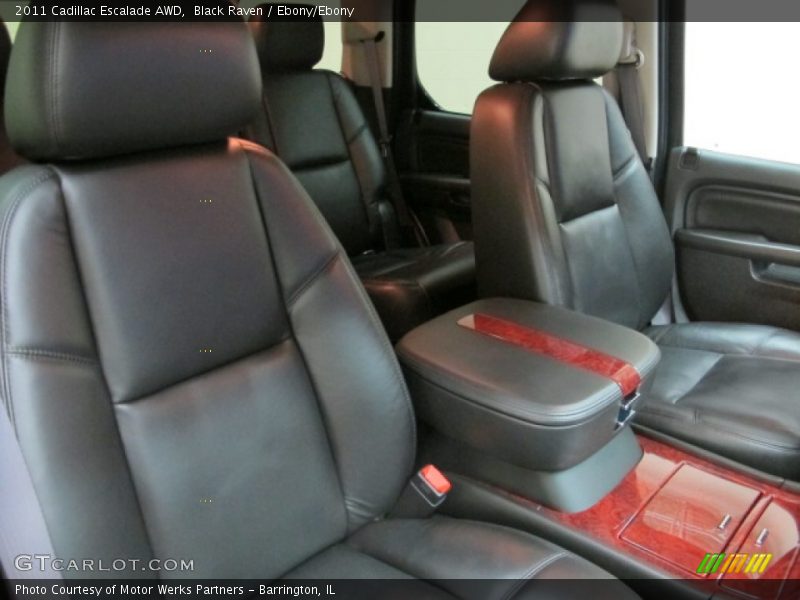 Black Raven / Ebony/Ebony 2011 Cadillac Escalade AWD