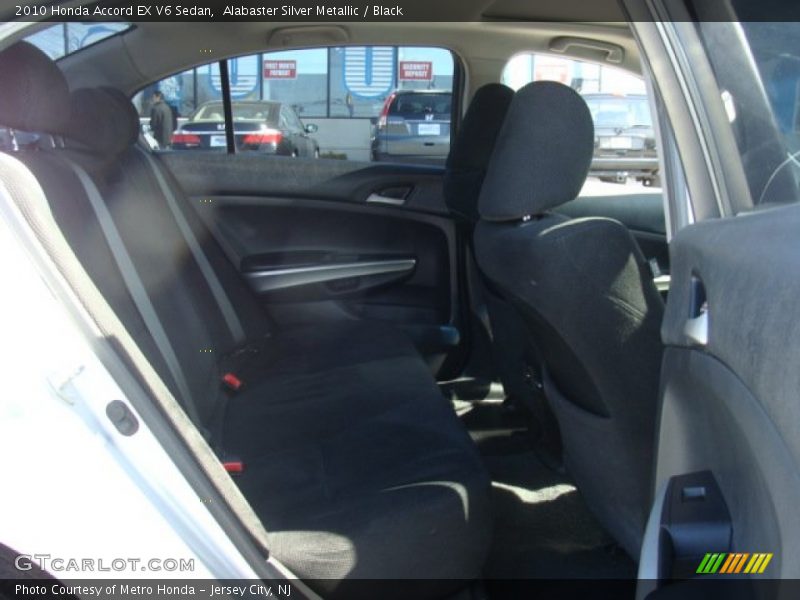 Alabaster Silver Metallic / Black 2010 Honda Accord EX V6 Sedan