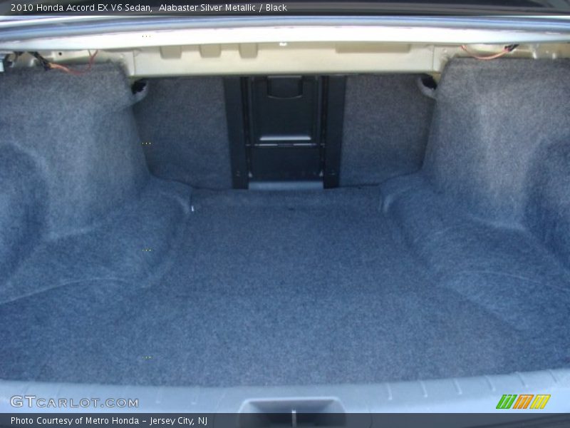 Alabaster Silver Metallic / Black 2010 Honda Accord EX V6 Sedan
