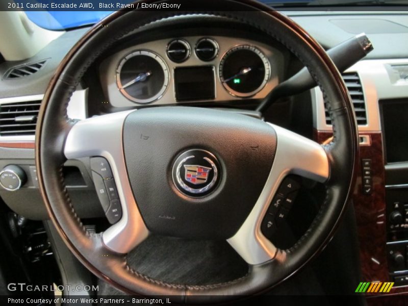 Black Raven / Ebony/Ebony 2011 Cadillac Escalade AWD