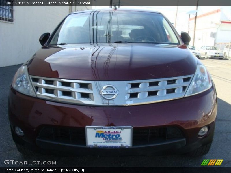 Merlot Metallic / Charcoal 2005 Nissan Murano SL
