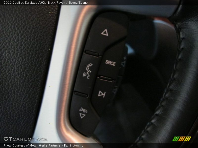 Black Raven / Ebony/Ebony 2011 Cadillac Escalade AWD