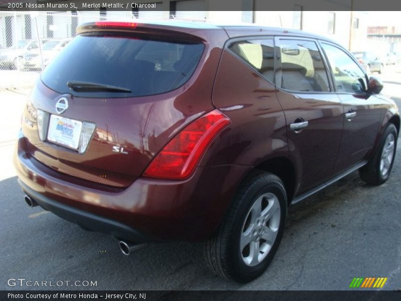 Merlot Metallic / Charcoal 2005 Nissan Murano SL