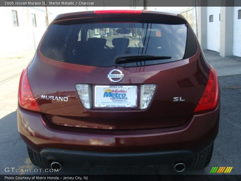 Merlot Metallic / Charcoal 2005 Nissan Murano SL