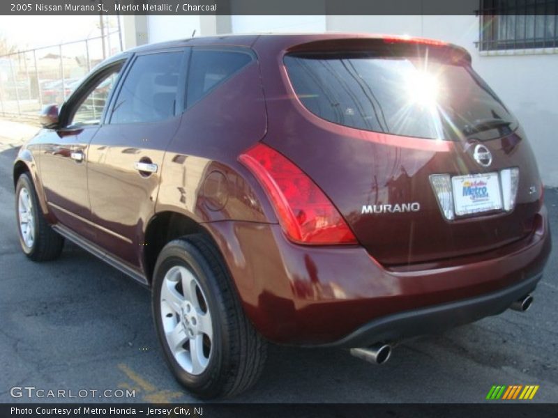 Merlot Metallic / Charcoal 2005 Nissan Murano SL