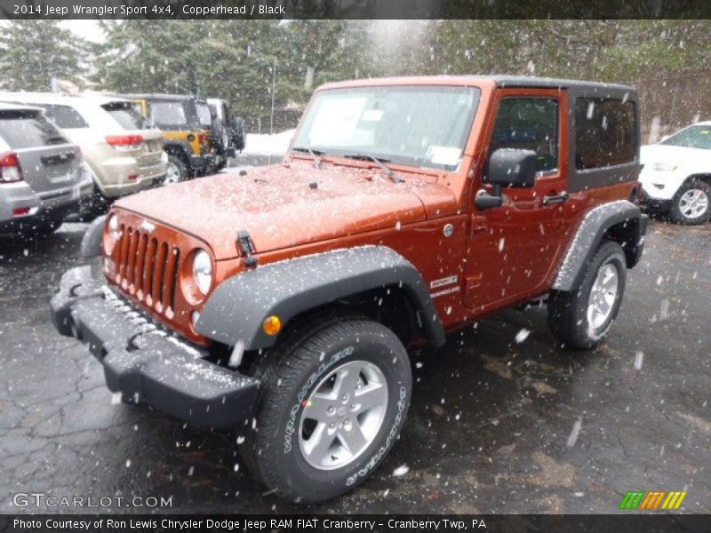 Copperhead / Black 2014 Jeep Wrangler Sport 4x4