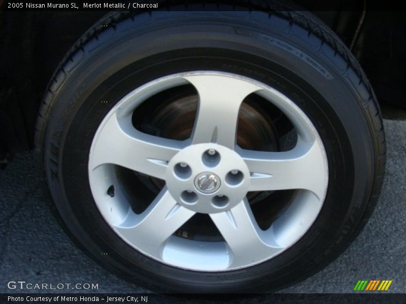 Merlot Metallic / Charcoal 2005 Nissan Murano SL