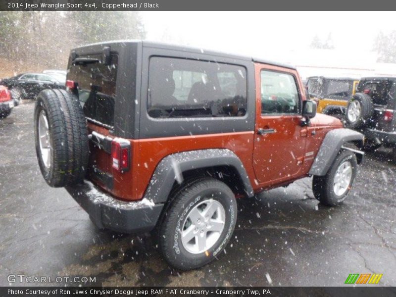 Copperhead / Black 2014 Jeep Wrangler Sport 4x4