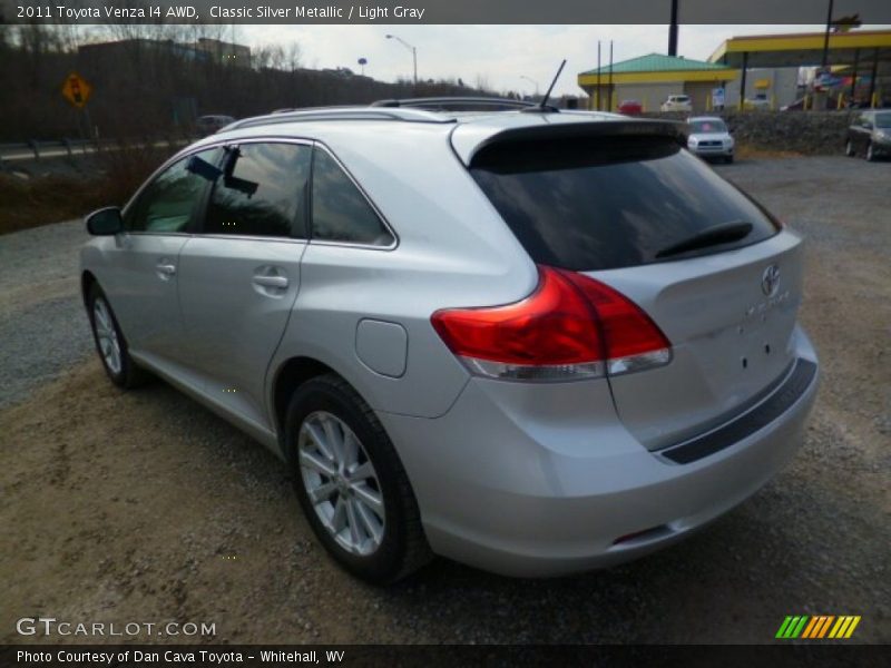 Classic Silver Metallic / Light Gray 2011 Toyota Venza I4 AWD