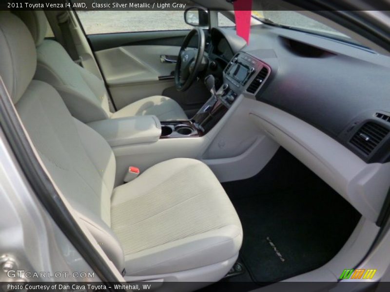 Classic Silver Metallic / Light Gray 2011 Toyota Venza I4 AWD