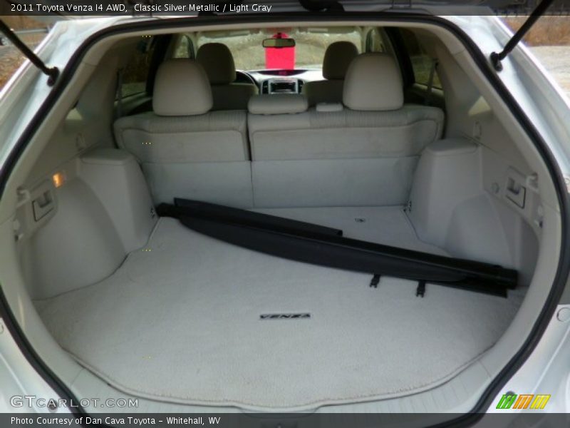 Classic Silver Metallic / Light Gray 2011 Toyota Venza I4 AWD